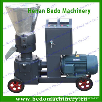 Máquina de pellets de madera para uso doméstico y prensa plana de pellets de madera